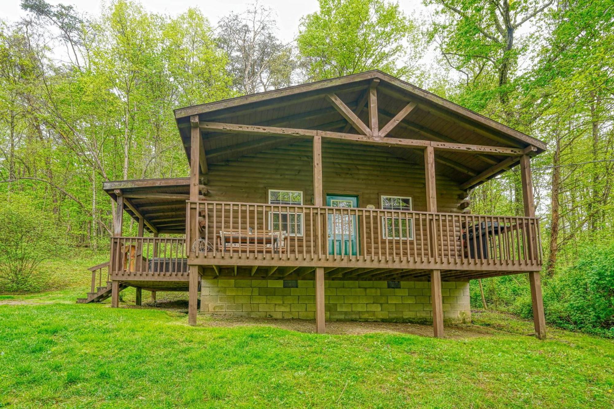 Blue Rose Cabins - Rosebud Cabin Logan Bagian luar foto